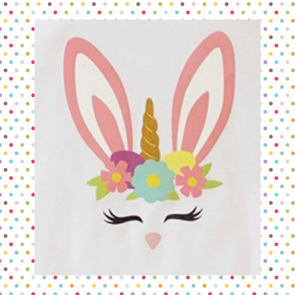 Bunny Ruffle Raglan Shirt - Picture 2 of 3